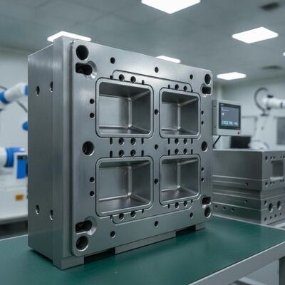 Multi-Cavity Plastic Injection Mold with 24/32/48 Cavities and High Efficiency Hot Runner System for 35% Cycle Time Reduction